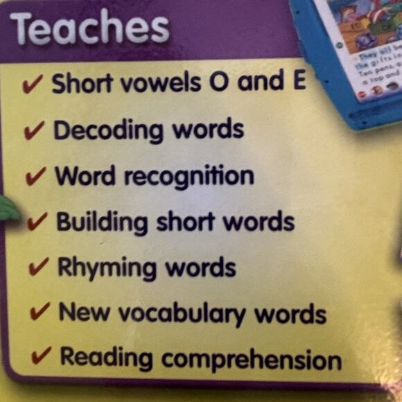 NEW LeapFrog LeapPad Phonics Program Lesson 3‎ A Day At Moss Lake SEALED - Picture 3 of 6